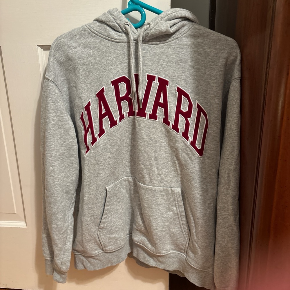 H&M Gray Harvard Hoodie